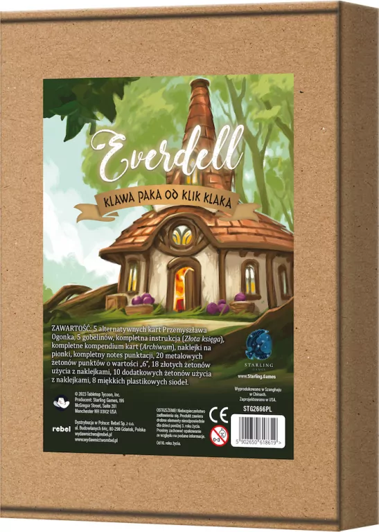 Everdell: Klawa paka od Klik Klaka REBEL - tantis.pl