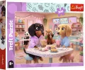 Puzzle 300 jamniki w kawiarni TREFL - tantis.pl