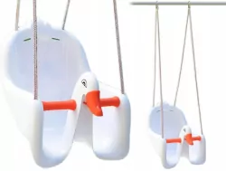 Duża huśtawka kubełkowa Łabędź