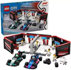LEGO® F1® Garaż i bolidy Mercedes-AMG i Alpine 60444