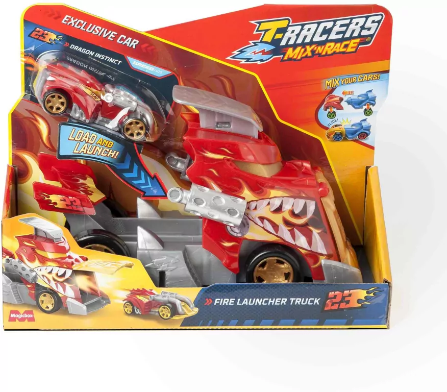 T-Racers Playset Fire Launcher Truck - tantis.pl