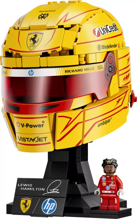 LEGO® Kask Lewis Hamilton Scuderia Ferrari HP 43022 - tantis.pl