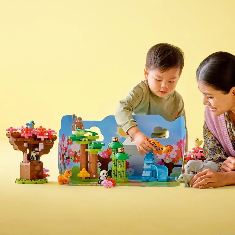 LEGO® DUPLO® Town. Dzikie zwierzęta Azji. 10974 - tantis.pl