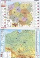 Podkład dwustronny z mapą Polski - tantis.pl