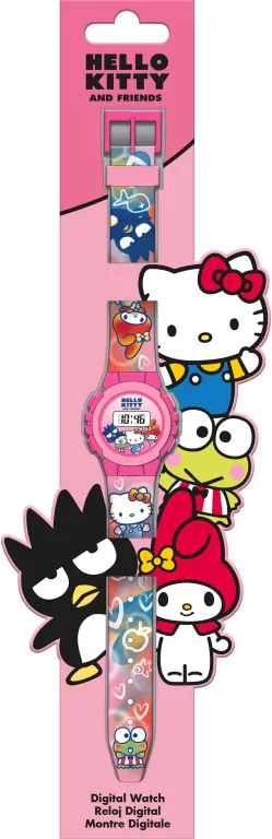 Zegarek cyfrowy KE02 ECO Hello Kitty HK50153 - tantis.pl