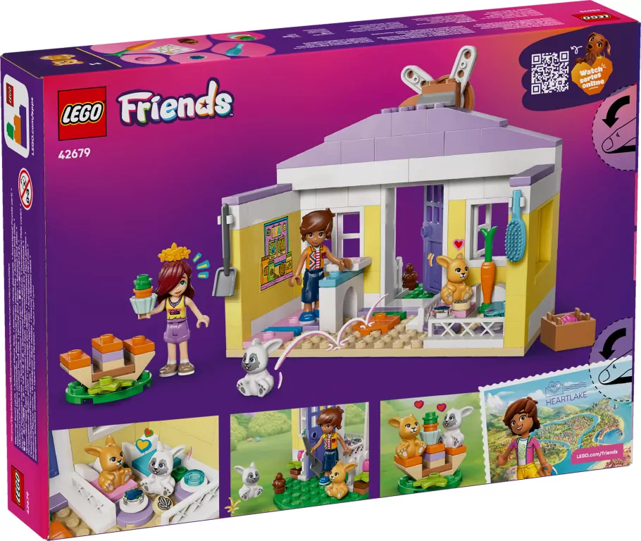 LEGO® Friends.  Hotel dla królików w mieście 42679 - tantis.pl