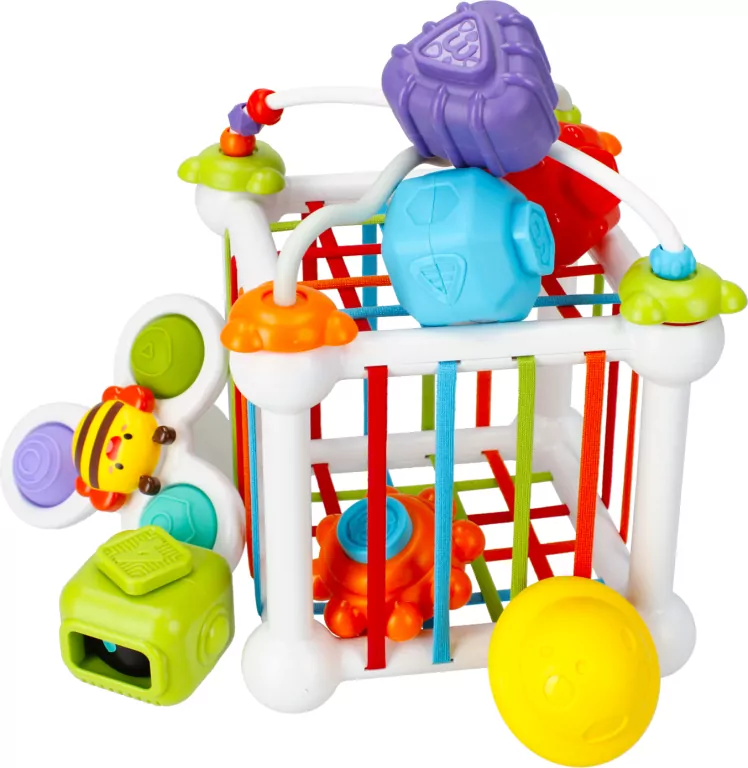 Klocki sensoryczne z akcesoriami. Sorter - tantis.pl