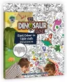 Obrus do pomalowania Dinozaury 240x120cm - tantis.pl