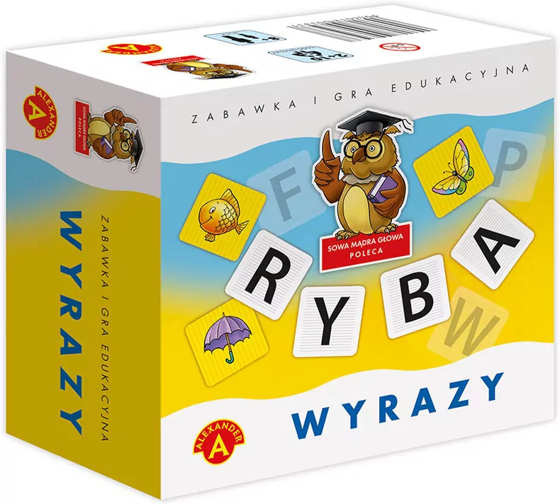 Wyrazy. Zabawka i gra edukacyjna - tantis.pl