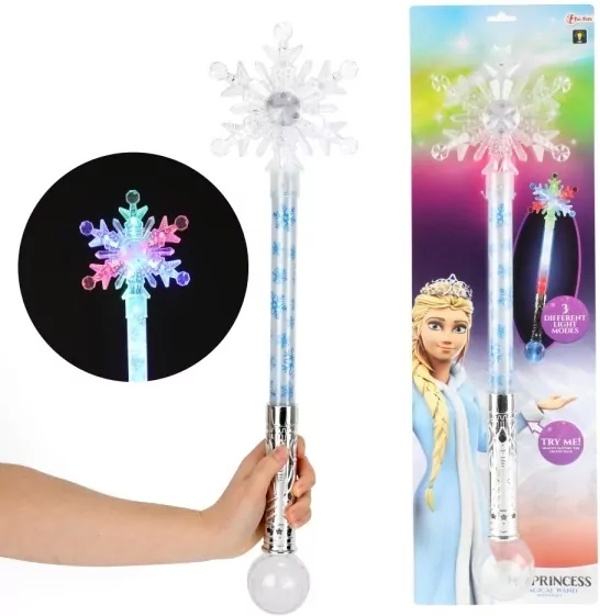 ROZDZKA MAGIC PLATEK SNIEGU SWIAT 59X18 B/C15 - tantis.pl