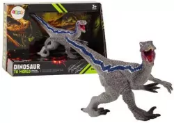 Figurka dinozaura kolekcjonerska velocitaptor siwy