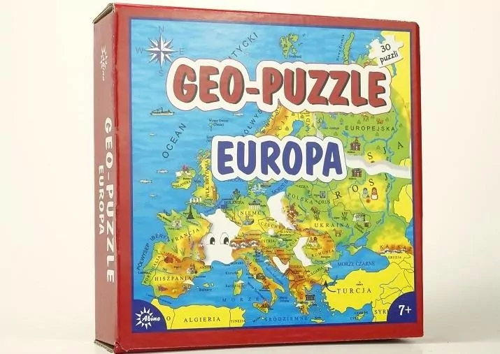 Geo puzzle - Europa ABINO - tantis.pl