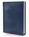 Kalendarz 2027 A6 Figaro Dzienny Granatowy - tantis.pl