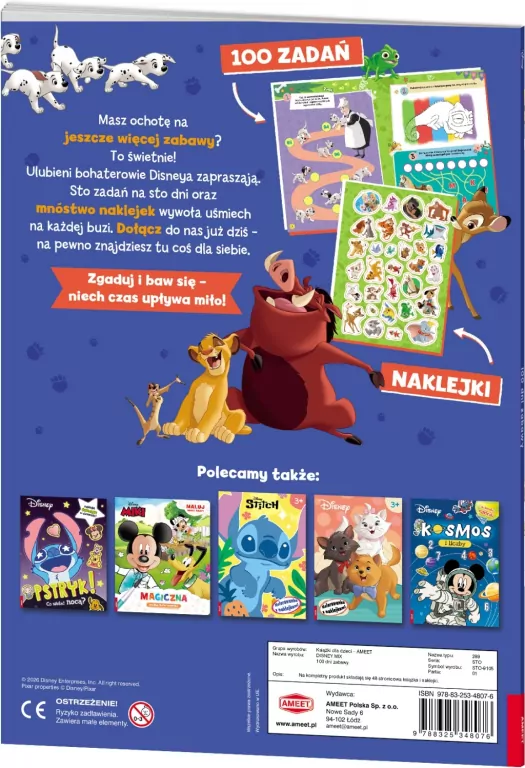 Disney MIX. 100 dni zabawy - tantis.pl