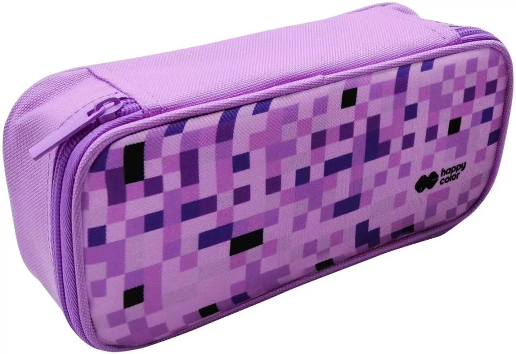 Piórnik saszetka Pixi violet prostokątny z zamkiem - tantis.pl