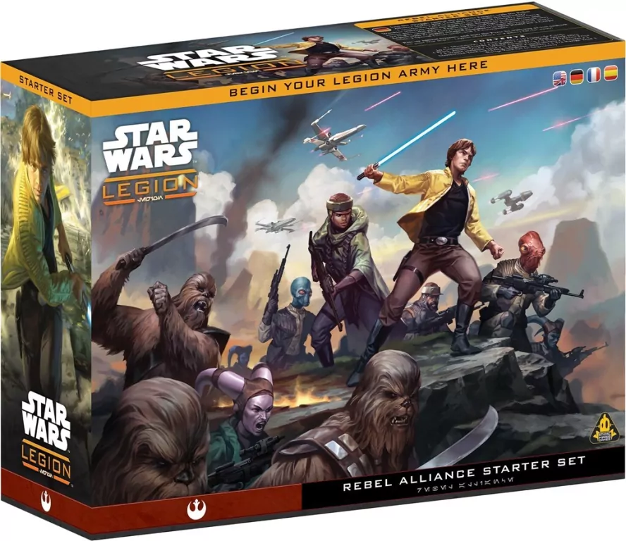 Star Wars: Legion 2.0 - Rebel Alliance Starter Set - tantis.pl