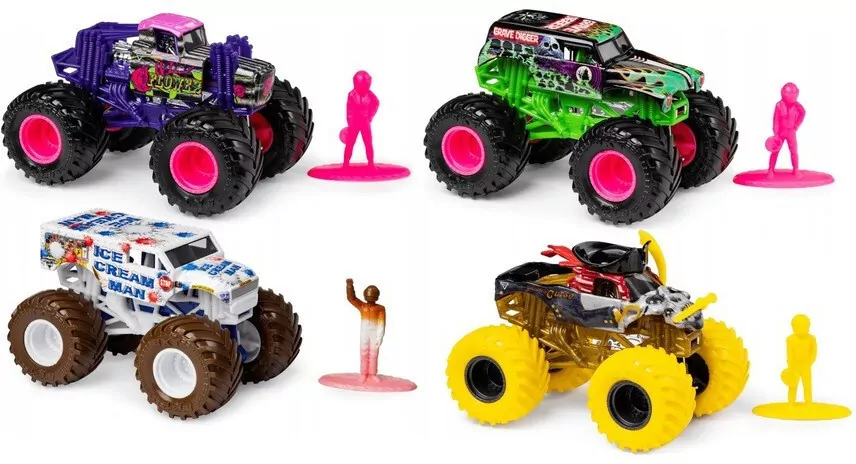 Monster Jam. Auto 1:64. Mix - tantis.pl