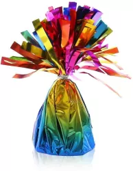Ciężarek foliowy do balonów 145g tęczowy