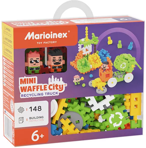 Mini Waffle City. Śmieciarka - tantis.pl