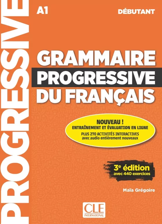 Grammaire progressive du français Livre + CD + Livre-web interactif - tantis.pl