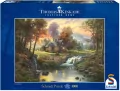 Puzzle 1000 PQ T. Kinkade Górskie zacisze 103424 - tantis.pl