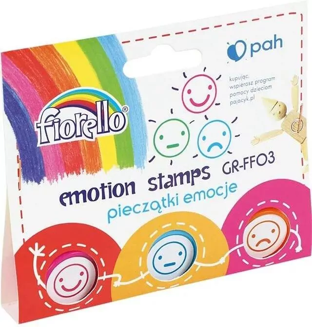 Pieczątki Fiorello emocje 3 sztuki - tantis.pl