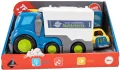 Zestaw autek 2w1 - Śmieciarka i mini podnośnik - tantis.pl