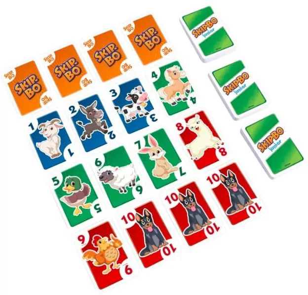 Gra karciana Skip-Bo Junior HHB37 - tantis.pl