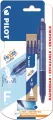 Pióro kulkowe Frixion Clicker Pilot 0,5 niebieskie +wkłady x3 blister - tantis.pl