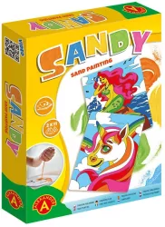 Sandy Piaskowe Malowanki Syrenka, jednorożec ALEX