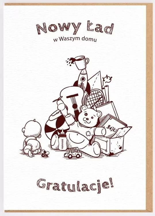 Karnet Narodziny - Nowy Ład - tantis.pl