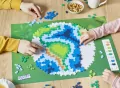 Puzzle po numerach- Ziemia. Klocki Plus-Plus - tantis.pl