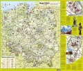 Mapa polski ścienna dla dzieci plansza edukacyjna - tantis.pl