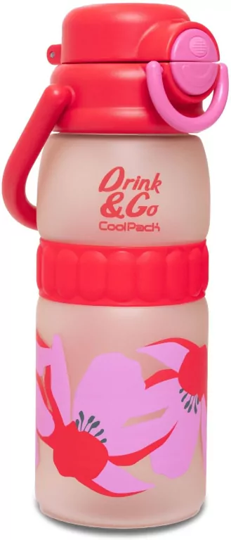 Bidon 740ml Coolpack Sphera Flores Rosa - tantis.pl