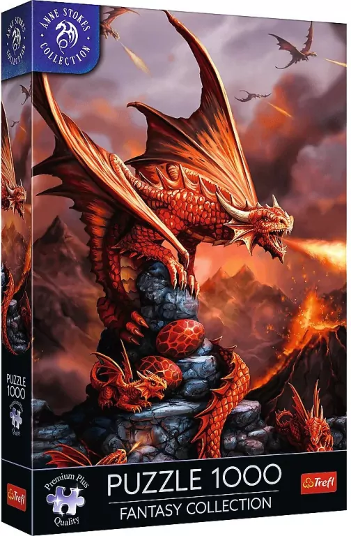 Puzzle 1000. Ognisty Smok - tantis.pl