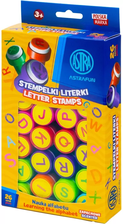 Stempelki zapachowe literki ASTRA - tantis.pl