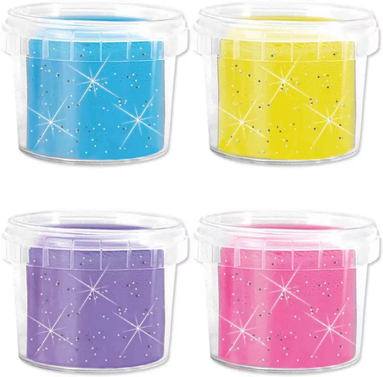 Ciastolina błyszcząca 4x90g - tantis.pl