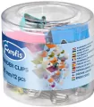 Klipy biurowe 25mm kolorowe pastel 12szt - tantis.pl