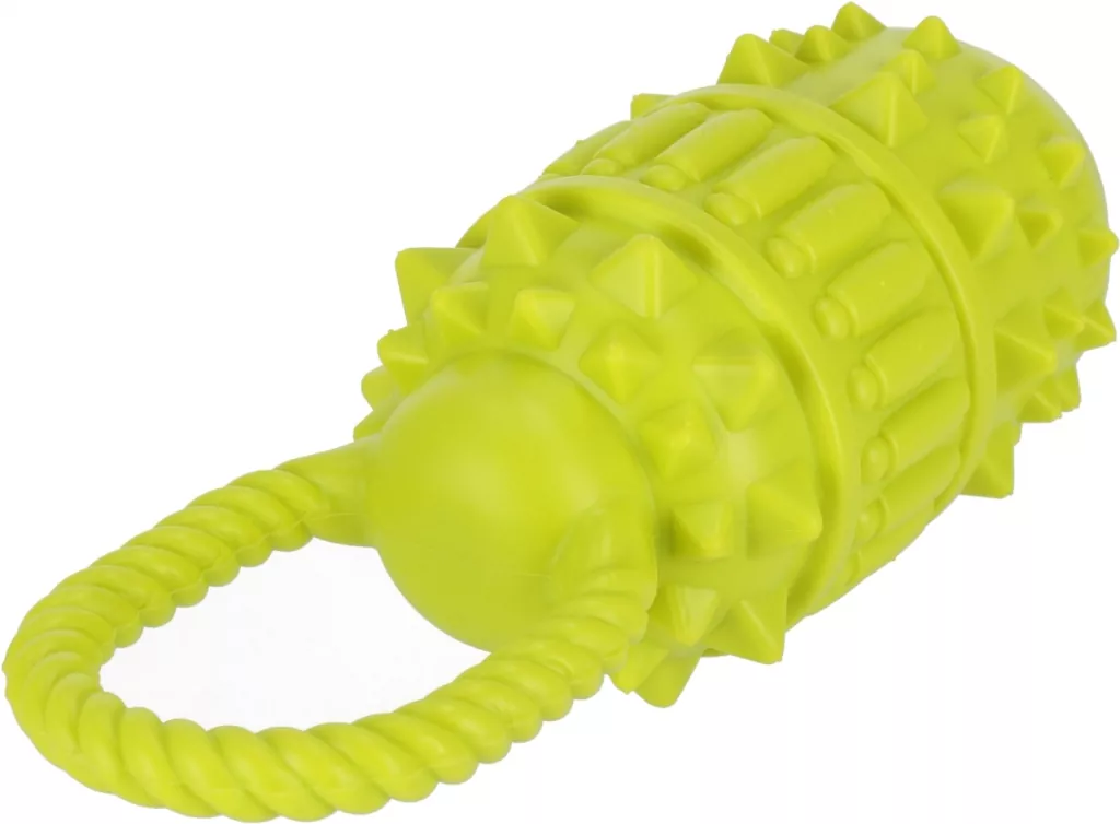 Zabawka dla Psa beczka 20cm zielona - tantis.pl