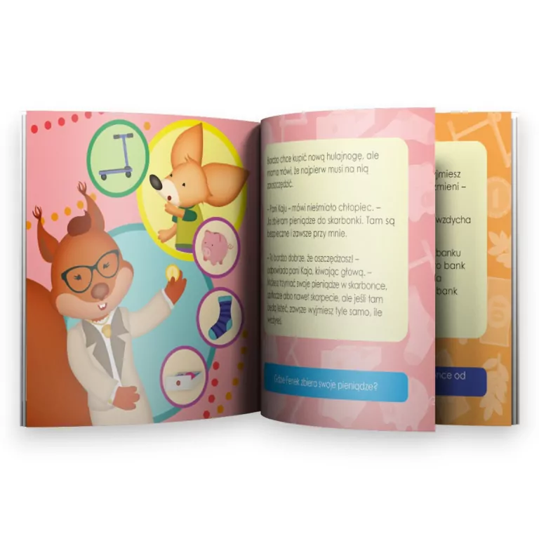 Przygody Fenka. Finanse. Oszczędzanie - tantis.pl