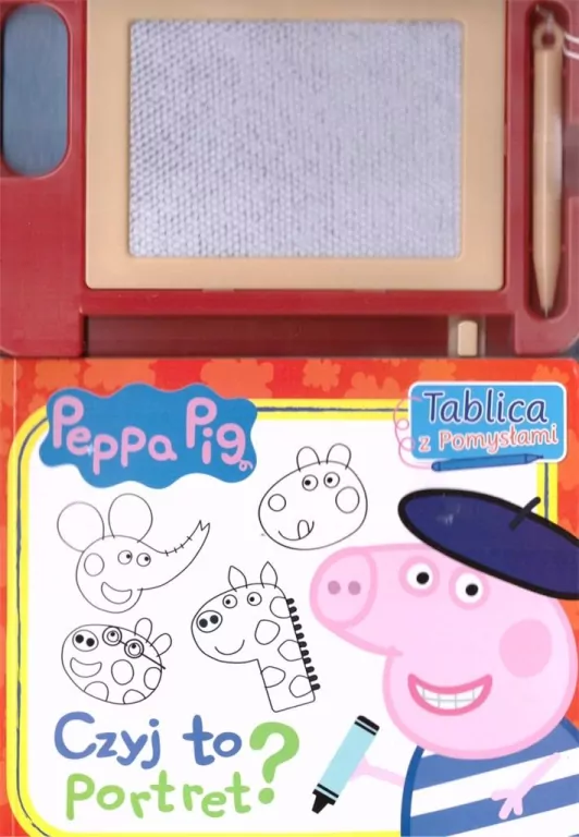 Peppa Pig. Tablica z Pomysłami cz. 2 Czyj to portret? - tantis.pl