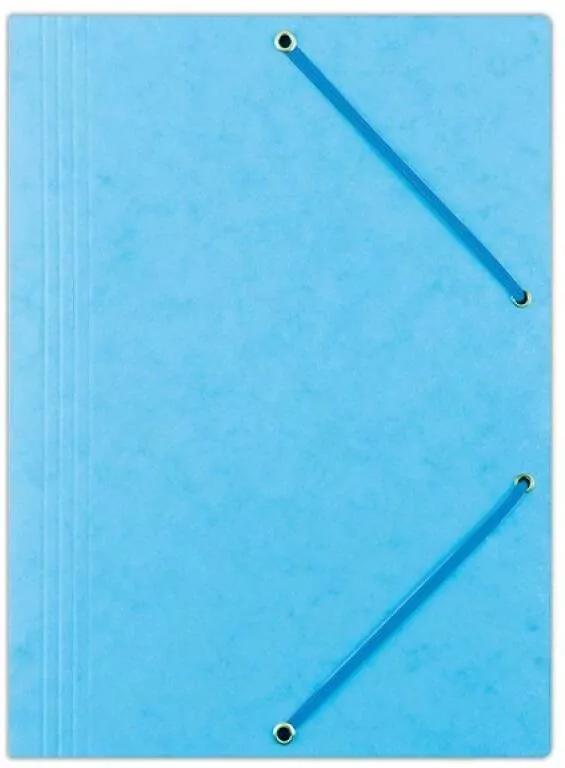 Teczka A4 z gumką jasnoniebieska - tantis.pl