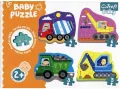 Baby Puzzle. Pojazdy na budowie - tantis.pl