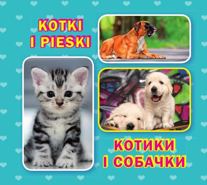 Kotki i pieski. Котики і собачки - tantis.pl