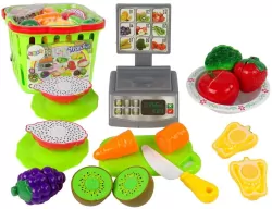 Koszyczek z Warzywami Do Krojenia Waga Sklepowa