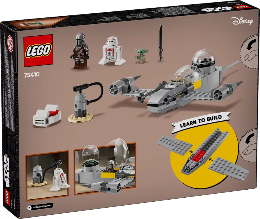 LEGO® Myśliwiec N-1 Mando i Grogu 75410 - tantis.pl