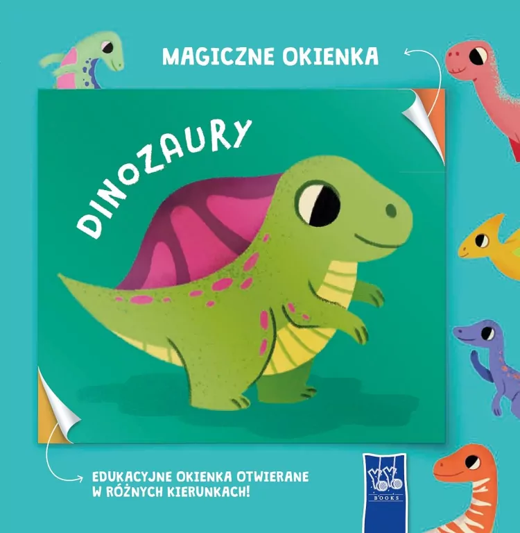 Magiczne okienka. Dinozaury - tantis.pl