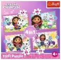 Przygody Gabi. Puzzle 4w1 - tantis.pl