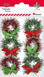 Naklejki foliowe wianki