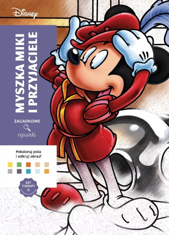 Art therapy. Kolorowanka antystresowa. Disney... - tantis.pl